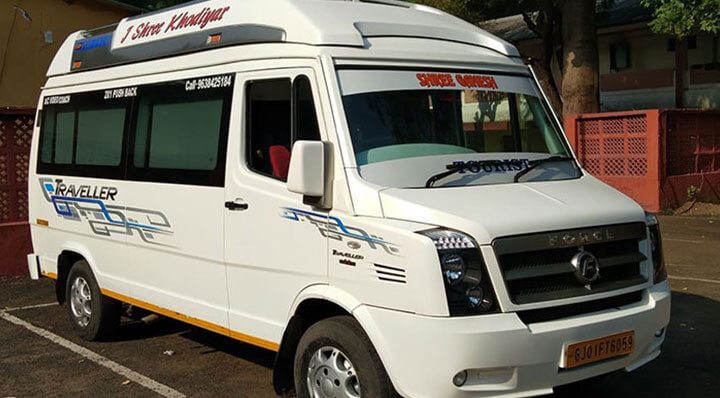 tempo traveller on rent in Ahmedabad